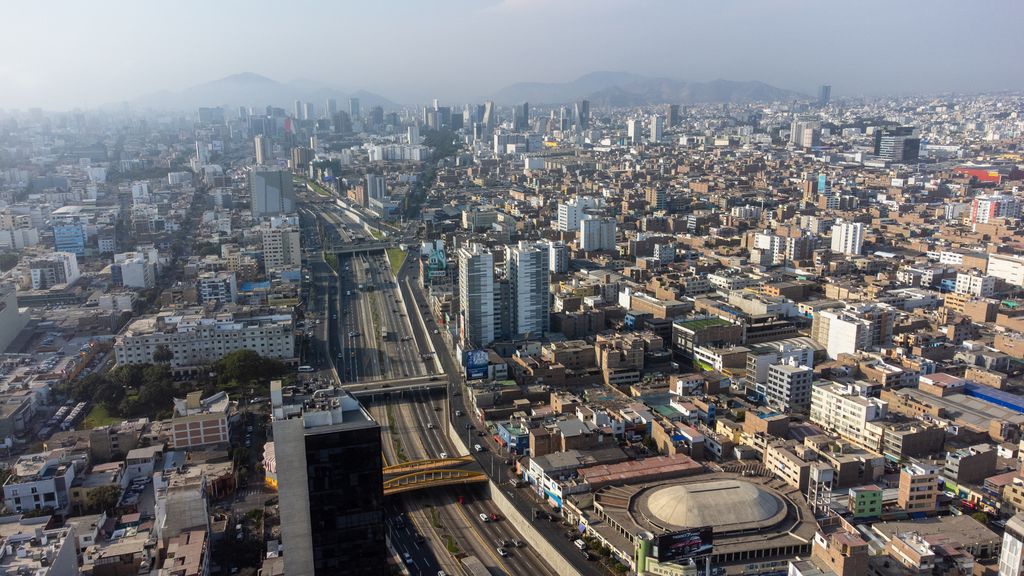 Vista de Lima en invierno